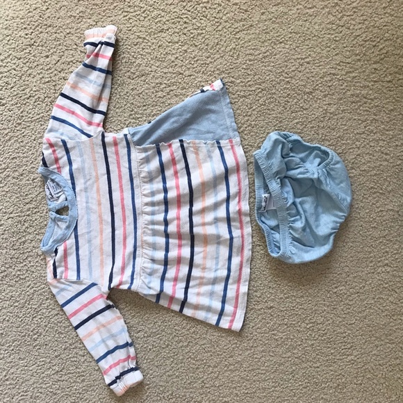 Splendid baby shirt/dress with bloomers - Picture 1 of 3